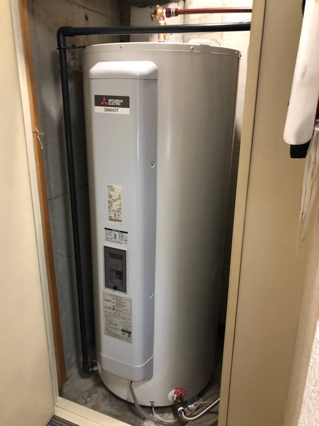 施工後 | 藤沢市周辺エリアのガス給湯器・電気温水器・エコキュート交換｜ 株式会社内藤商事