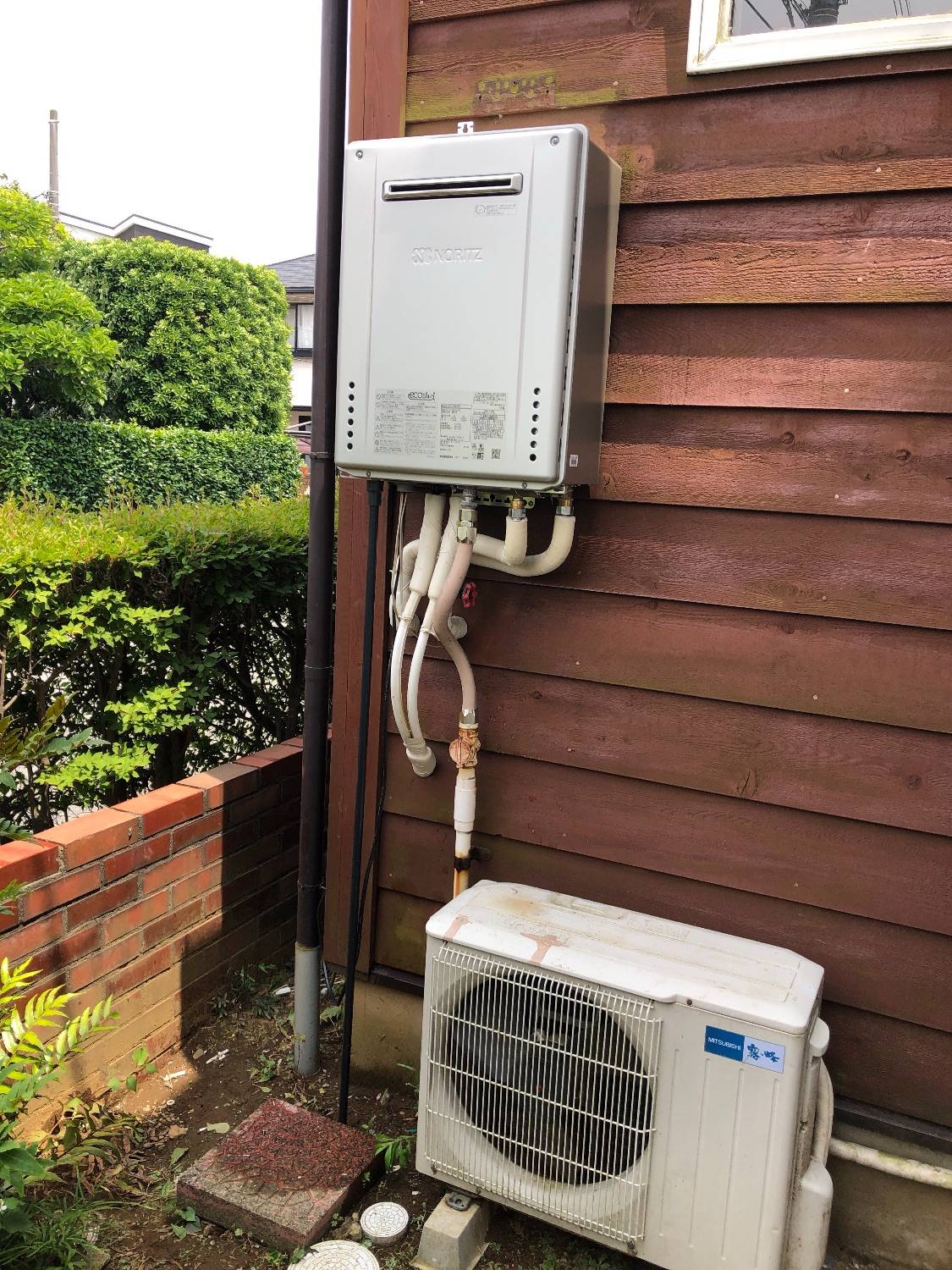 施工後 | 藤沢市周辺エリアのガス給湯器・電気温水器・エコキュート交換｜ 株式会社内藤商事