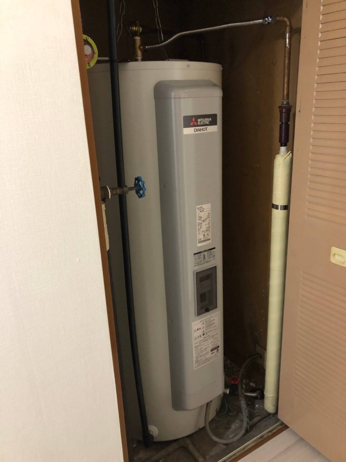 施工後 | 藤沢市周辺エリアのガス給湯器・電気温水器・エコキュート交換｜ 株式会社内藤商事