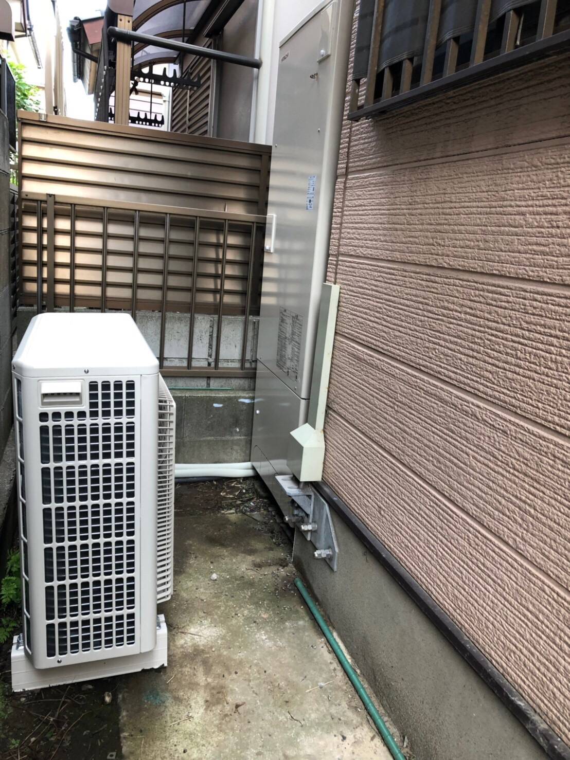 施工後 | 藤沢市周辺エリアのガス給湯器・電気温水器・エコキュート交換｜ 株式会社内藤商事