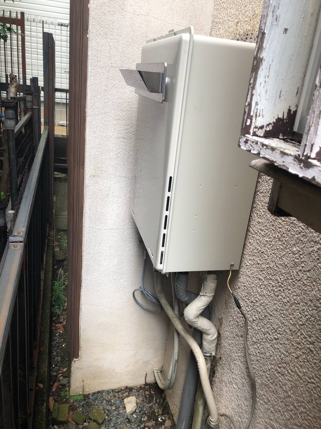 施工後 | 藤沢市周辺エリアのガス給湯器・電気温水器・エコキュート交換｜ 株式会社内藤商事