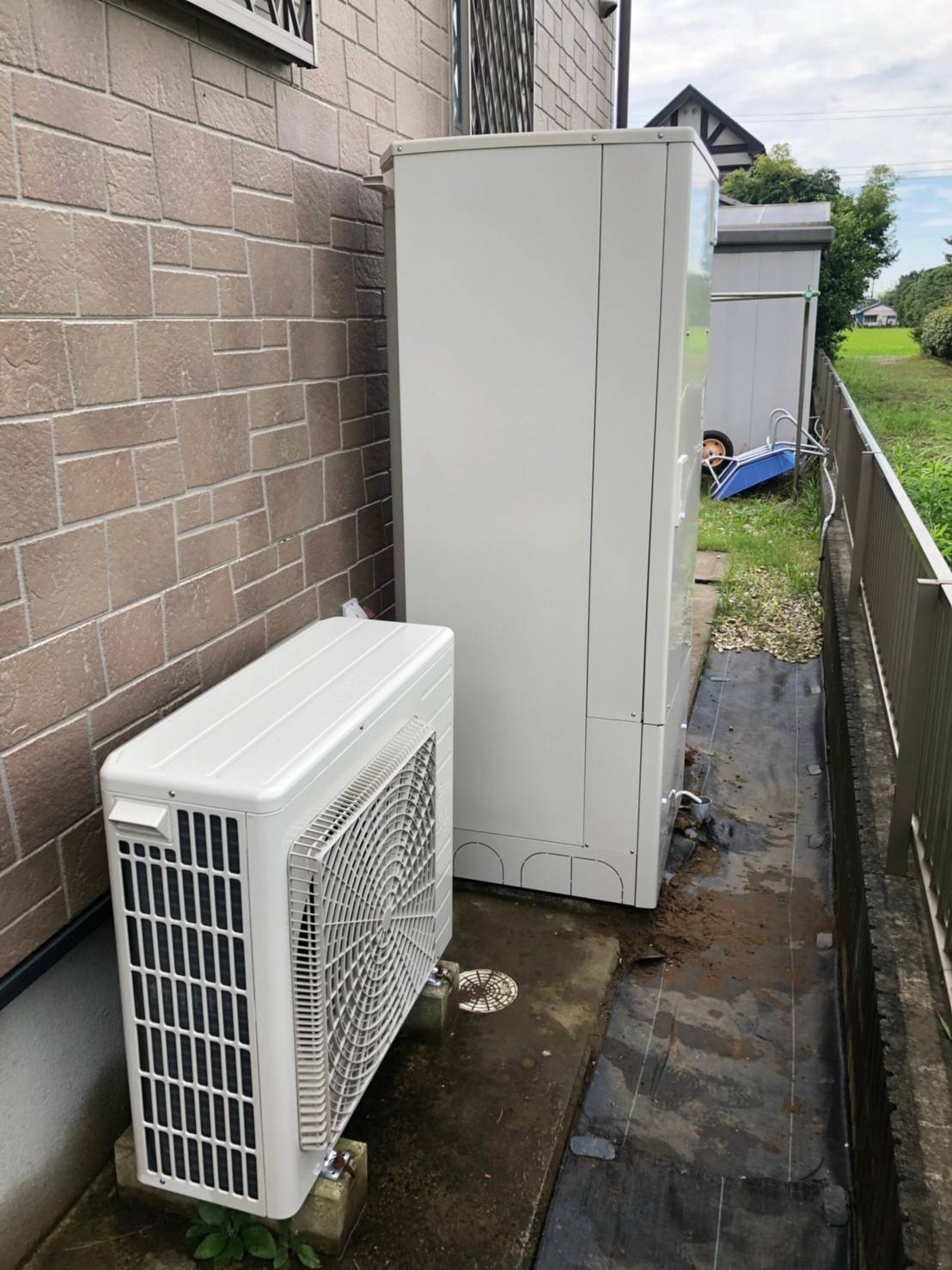 施工後 | 藤沢市周辺エリアのガス給湯器・電気温水器・エコキュート交換｜ 株式会社内藤商事