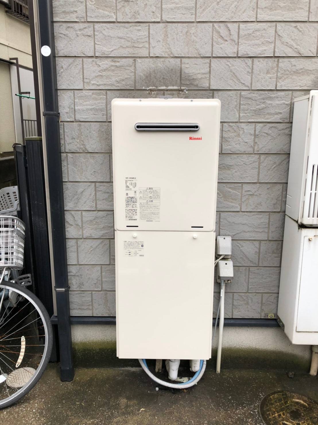 施工後 | 藤沢市周辺エリアのガス給湯器・電気温水器・エコキュート交換｜ 株式会社内藤商事