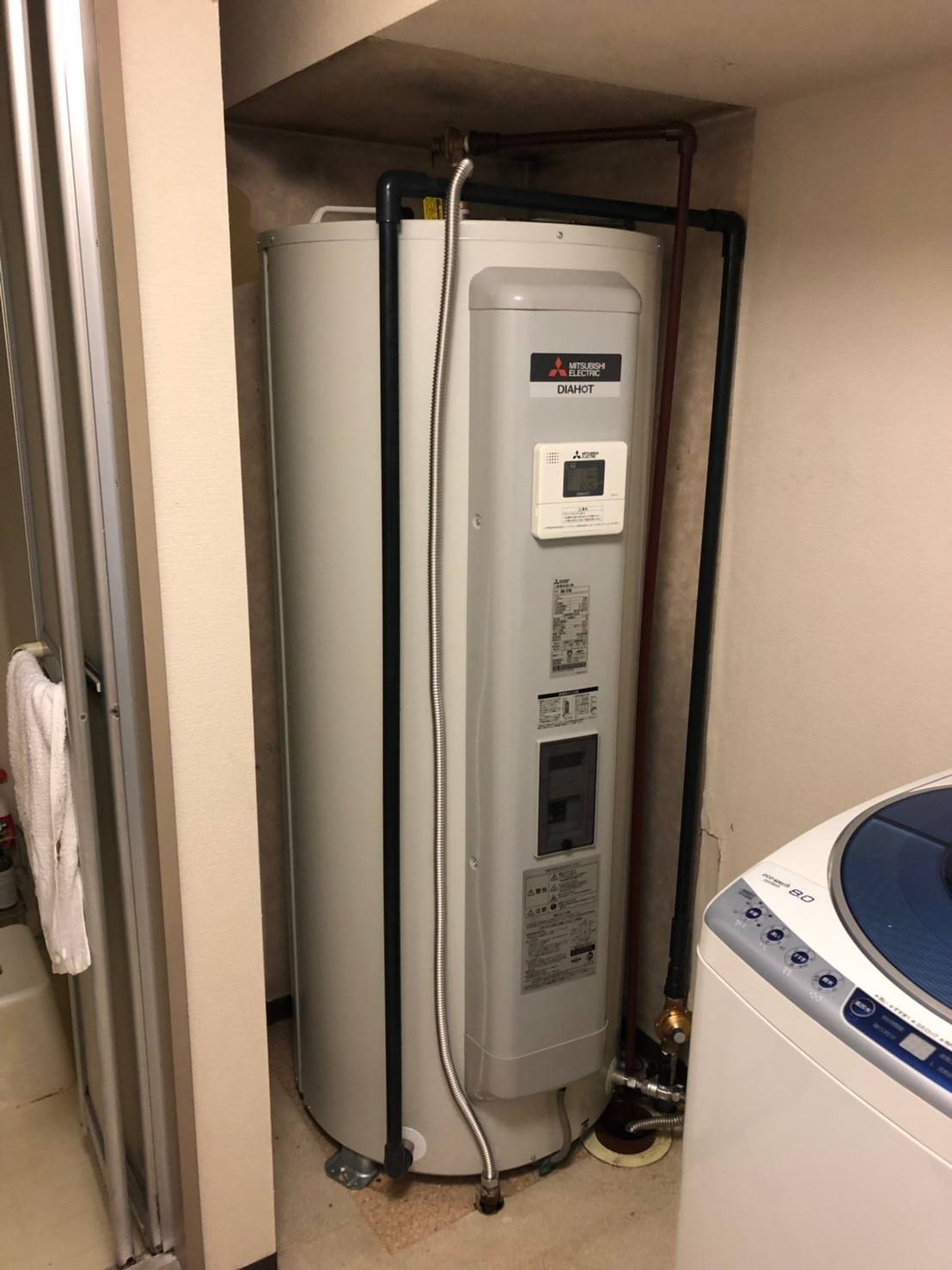 施工後 | 藤沢市周辺エリアのガス給湯器・電気温水器・エコキュート交換｜ 株式会社内藤商事