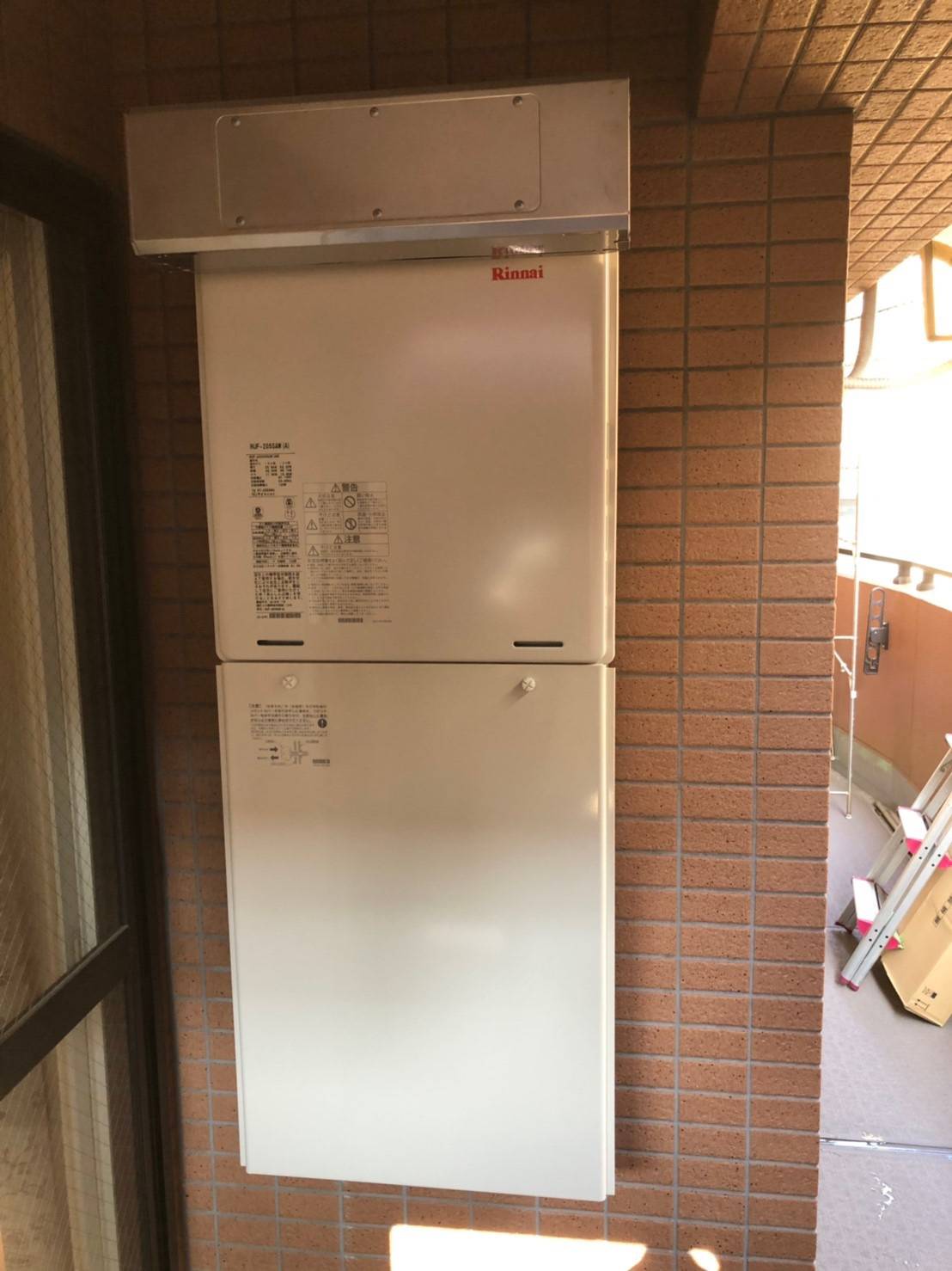 施工後 | 藤沢市周辺エリアのガス給湯器・電気温水器・エコキュート交換｜ 株式会社内藤商事