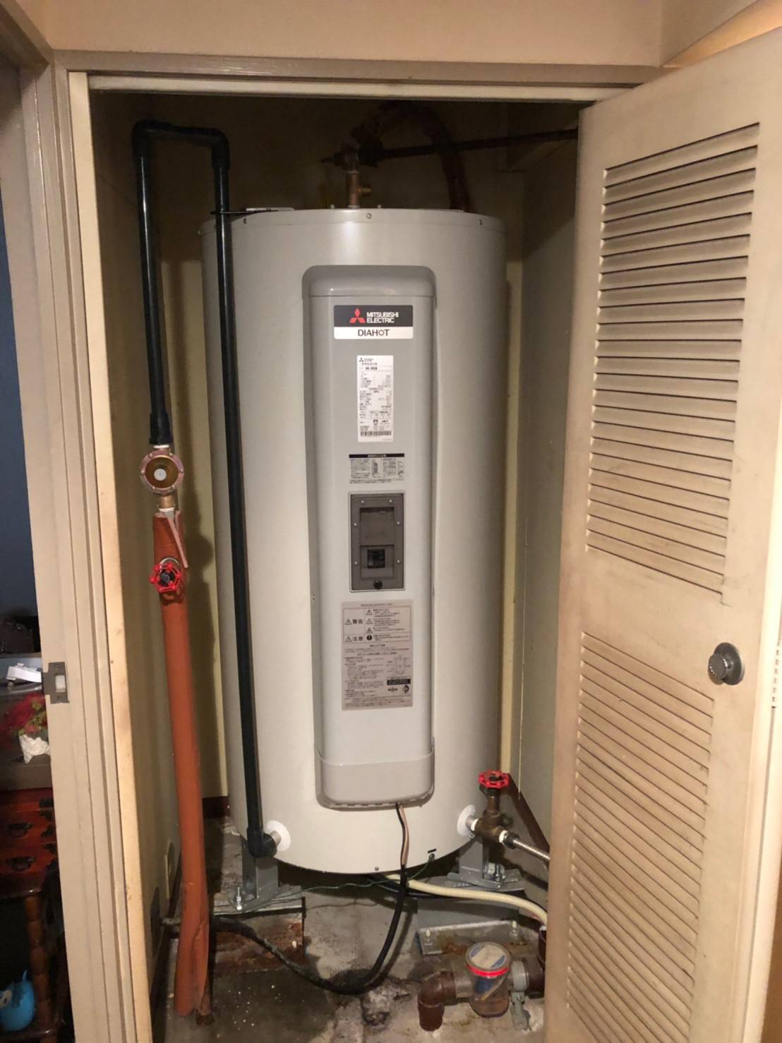 施工後 | 藤沢市周辺エリアのガス給湯器・電気温水器・エコキュート交換｜ 株式会社内藤商事