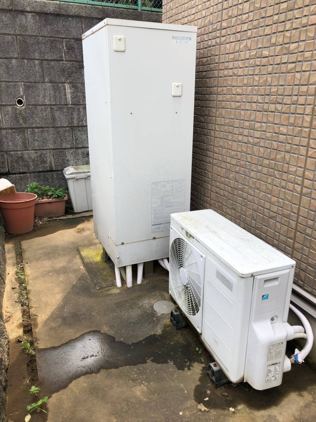 施工前 | 藤沢市周辺エリアのガス給湯器・電気温水器・エコキュート交換｜ 株式会社内藤商事