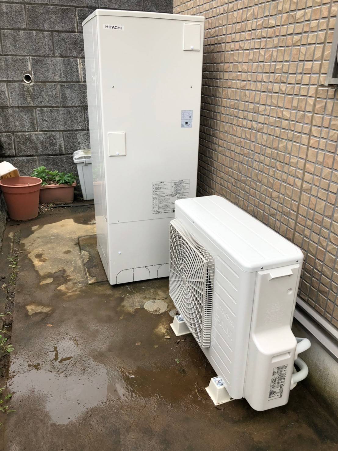 施工後 | 藤沢市周辺エリアのガス給湯器・電気温水器・エコキュート交換｜ 株式会社内藤商事