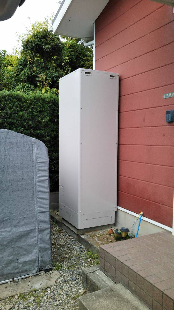 施工後 | 藤沢市周辺エリアのガス給湯器・電気温水器・エコキュート交換｜ 株式会社内藤商事