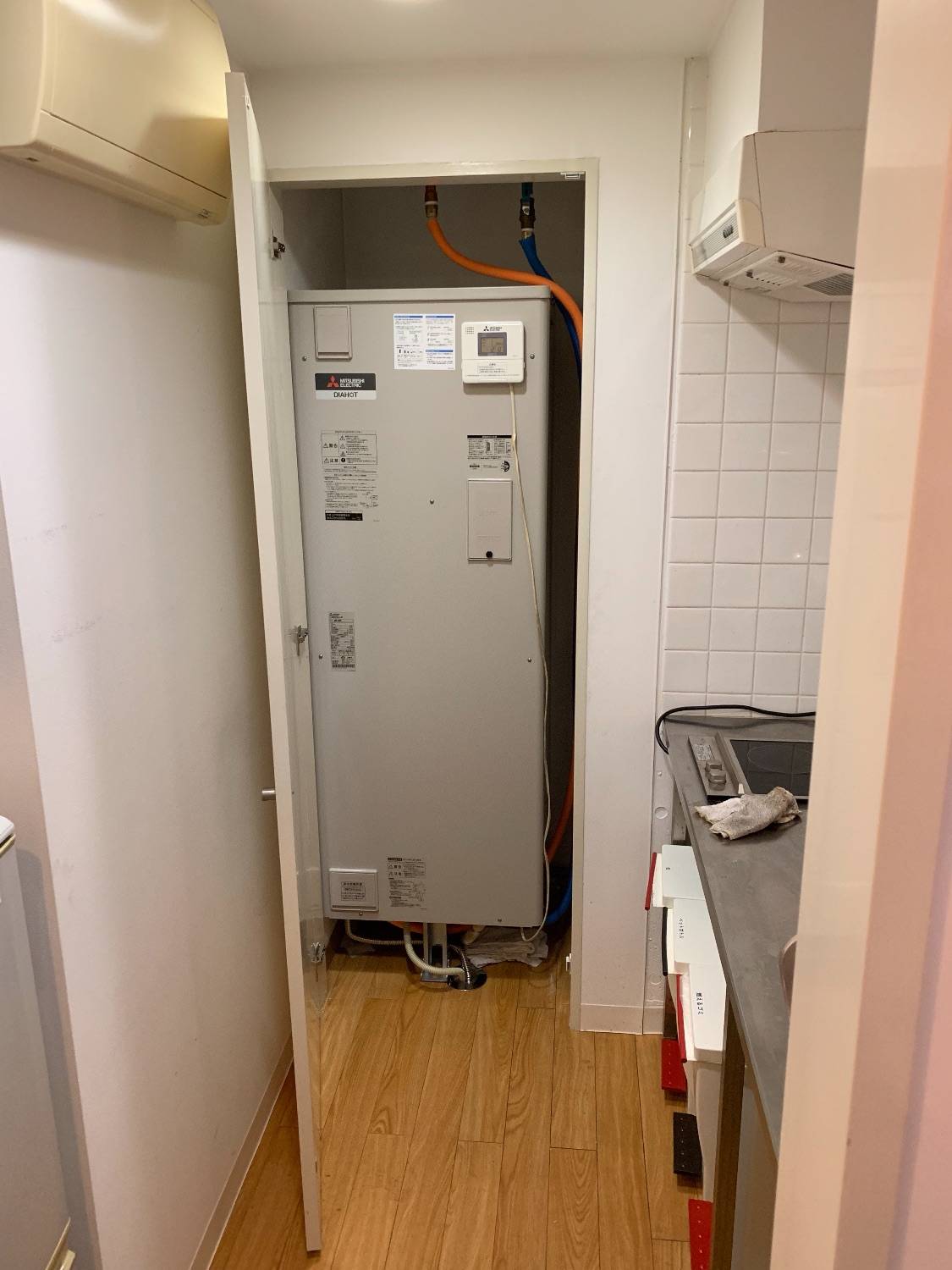 施工後 | 藤沢市周辺エリアのガス給湯器・電気温水器・エコキュート交換｜ 株式会社内藤商事