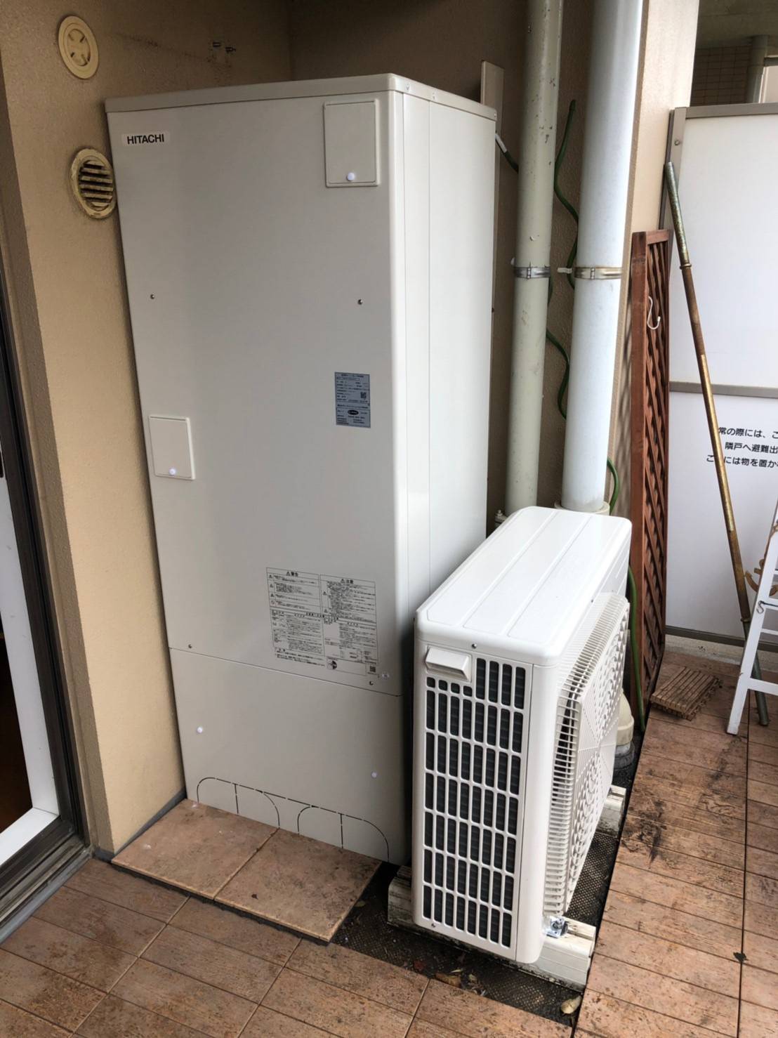 施工後 | 藤沢市周辺エリアのガス給湯器・電気温水器・エコキュート交換｜ 株式会社内藤商事