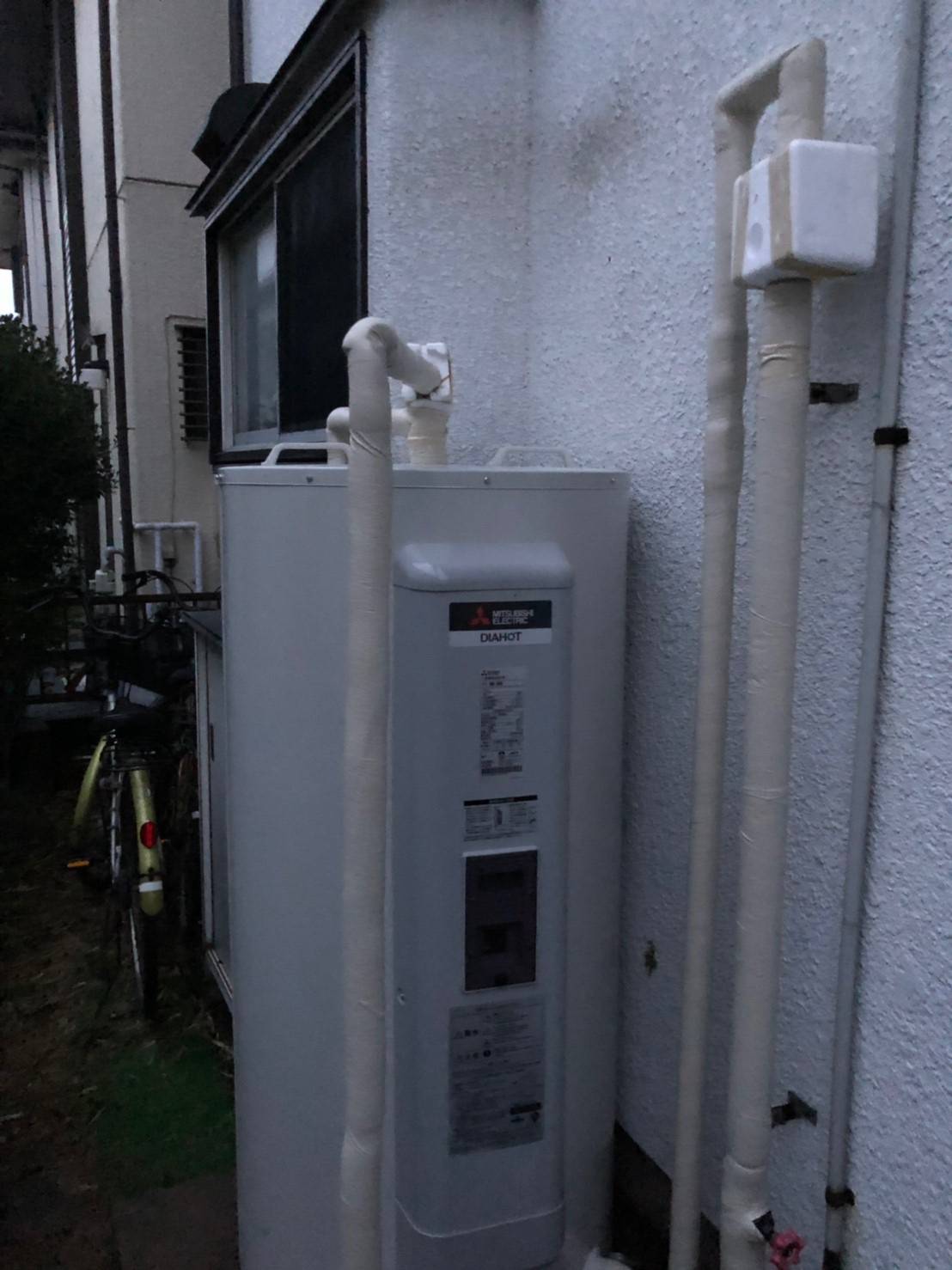 施工後 | 藤沢市周辺エリアのガス給湯器・電気温水器・エコキュート交換｜ 株式会社内藤商事