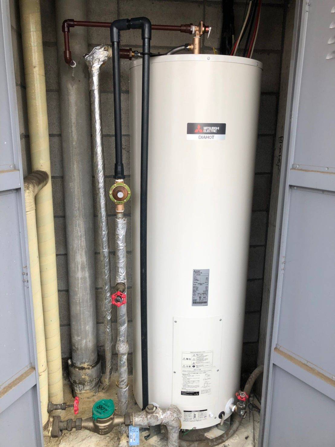 施工後 | 藤沢市周辺エリアのガス給湯器・電気温水器・エコキュート交換｜ 株式会社内藤商事