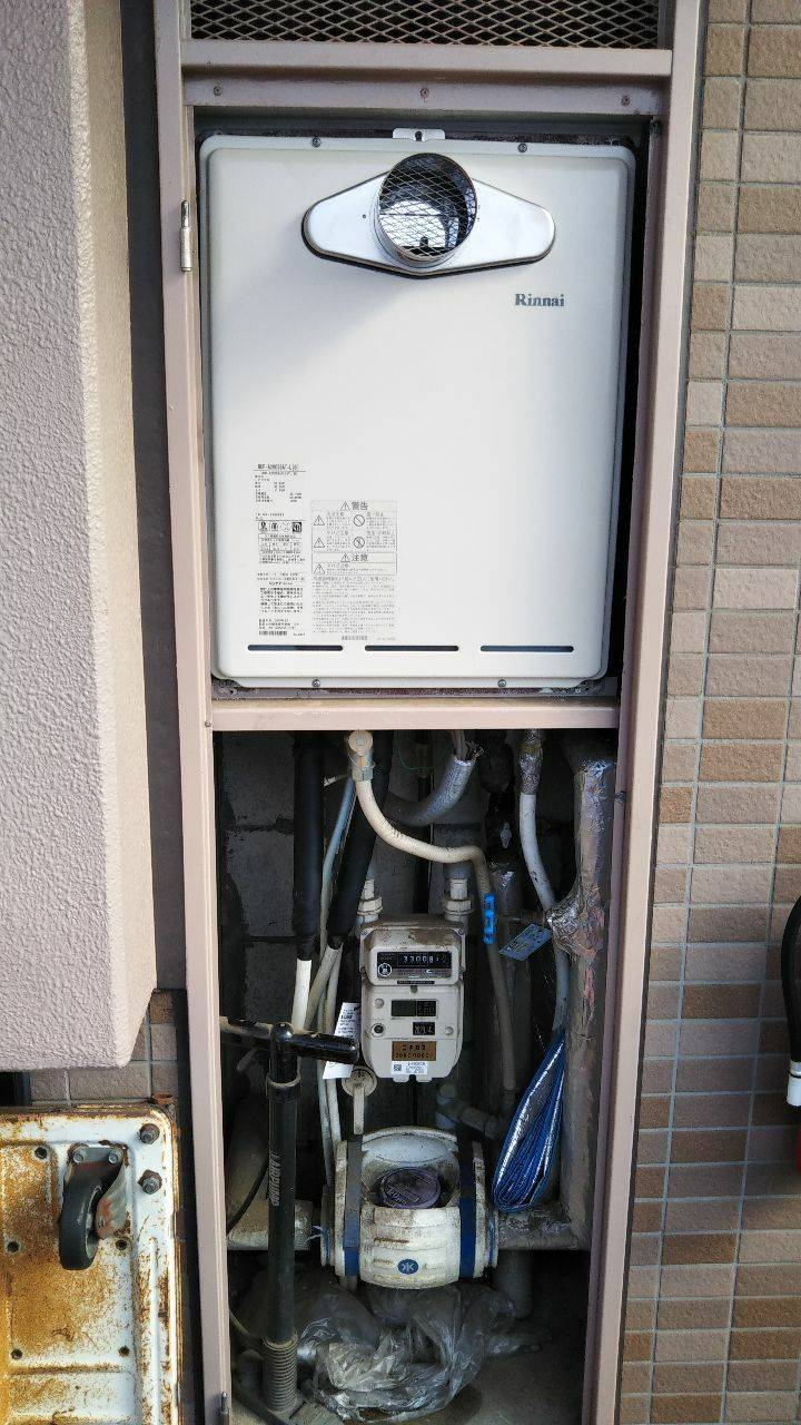 施工後 | 藤沢市周辺エリアのガス給湯器・電気温水器・エコキュート交換｜ 株式会社内藤商事