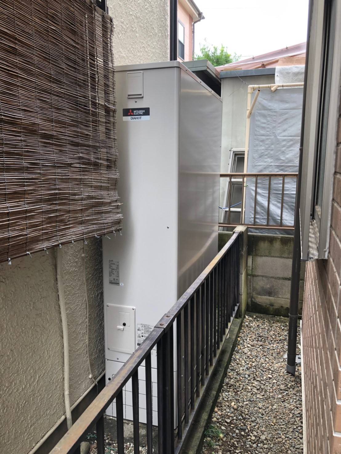 施工後 | 藤沢市周辺エリアのガス給湯器・電気温水器・エコキュート交換｜ 株式会社内藤商事