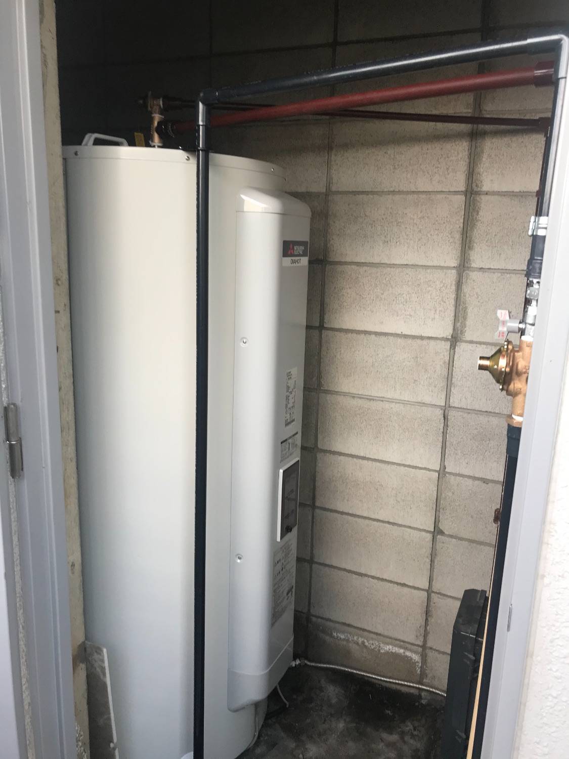 施工後 | 藤沢市周辺エリアのガス給湯器・電気温水器・エコキュート交換｜ 株式会社内藤商事