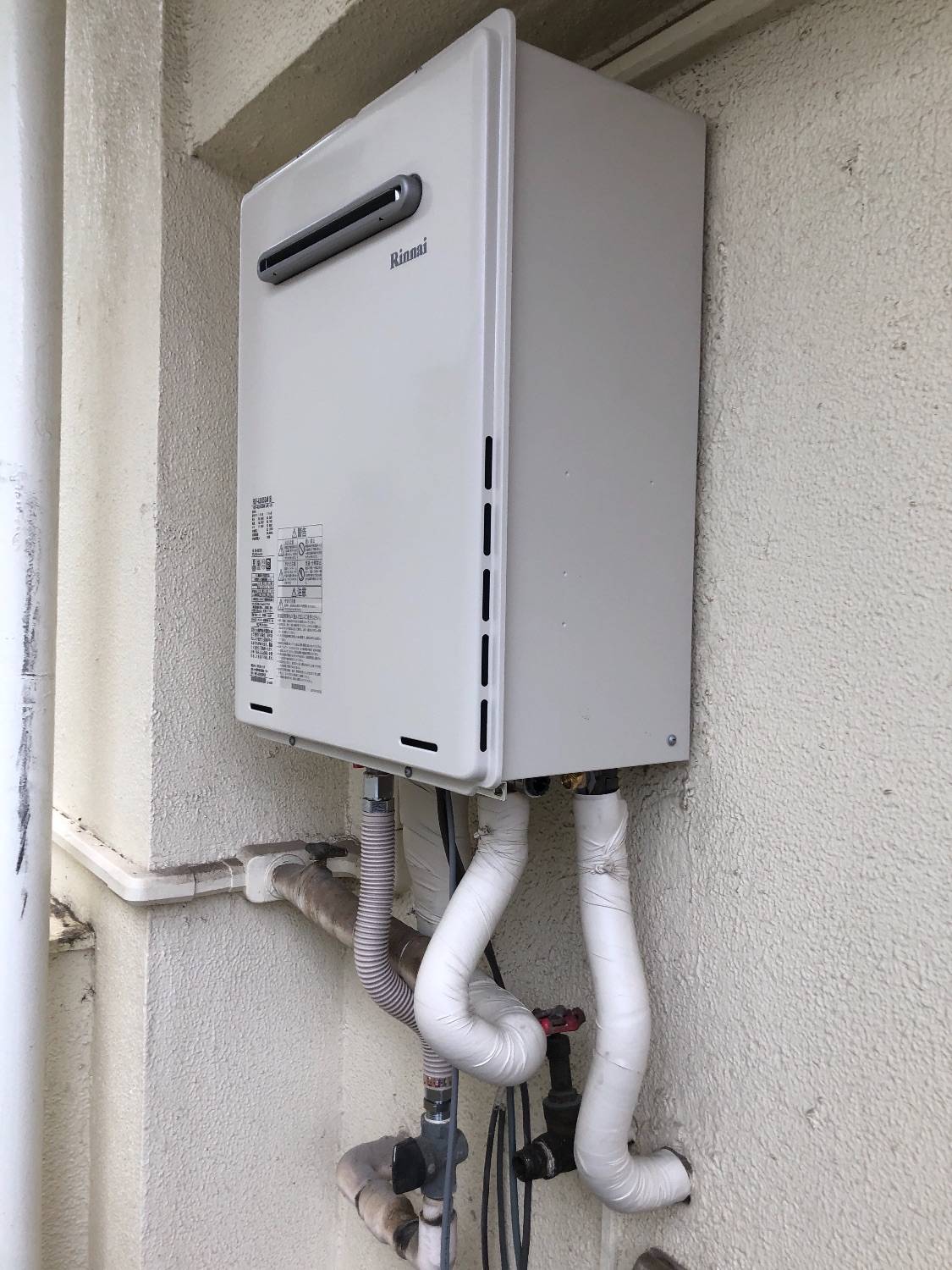 施工後 | 藤沢市周辺エリアのガス給湯器・電気温水器・エコキュート交換｜ 株式会社内藤商事