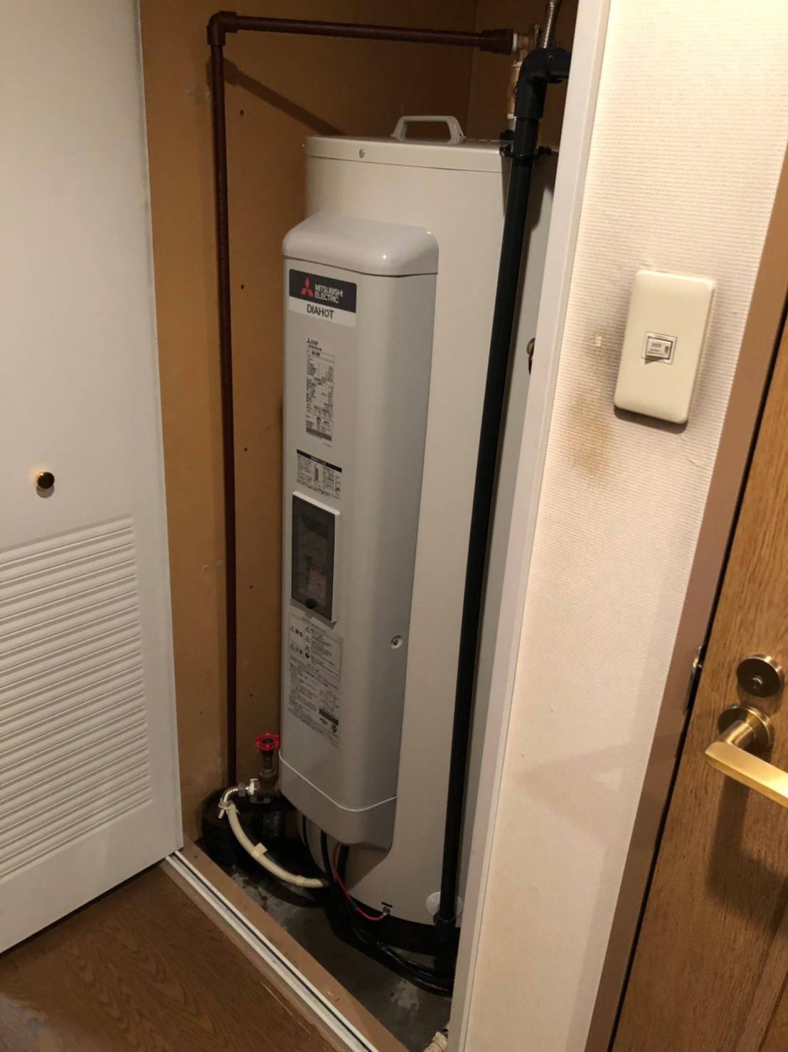 施工後 | 藤沢市周辺エリアのガス給湯器・電気温水器・エコキュート交換｜ 株式会社内藤商事