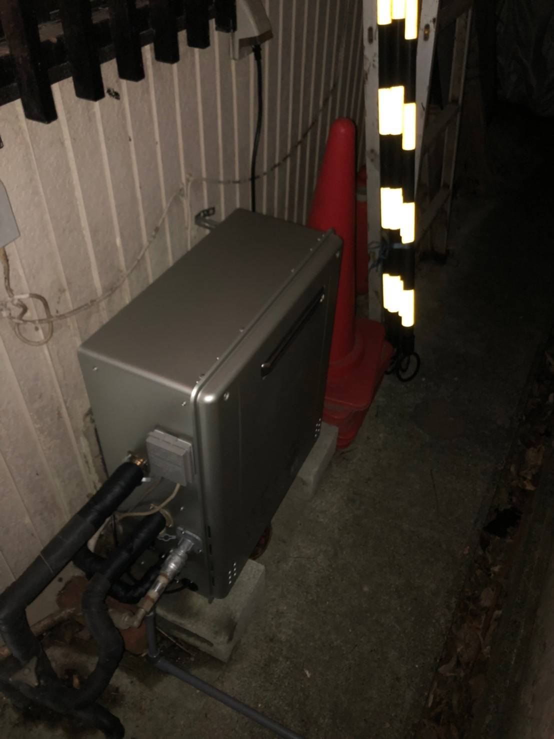 施工後 | 藤沢市周辺エリアのガス給湯器・電気温水器・エコキュート交換｜ 株式会社内藤商事