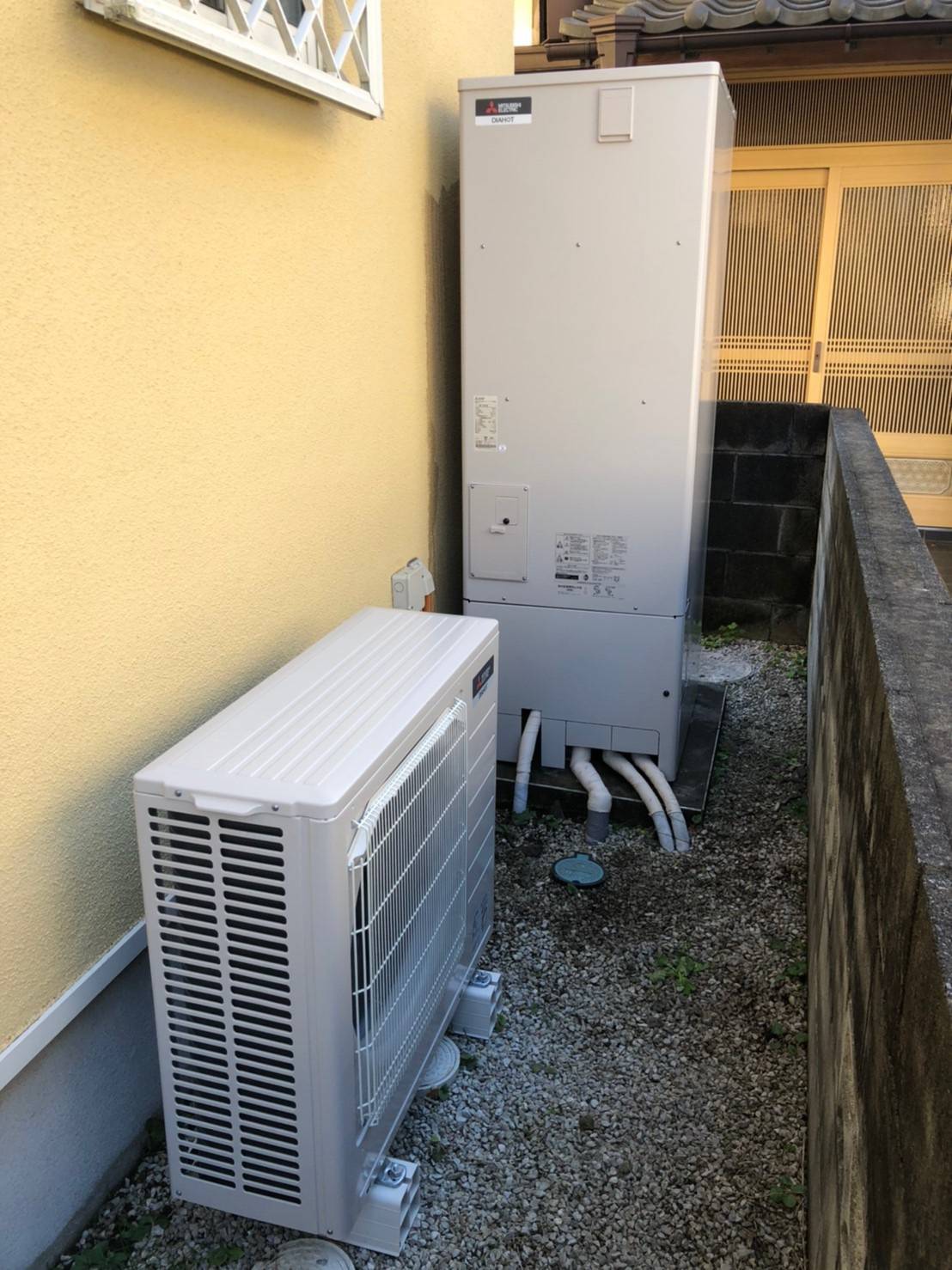 施工後 | 藤沢市周辺エリアのガス給湯器・電気温水器・エコキュート交換｜ 株式会社内藤商事