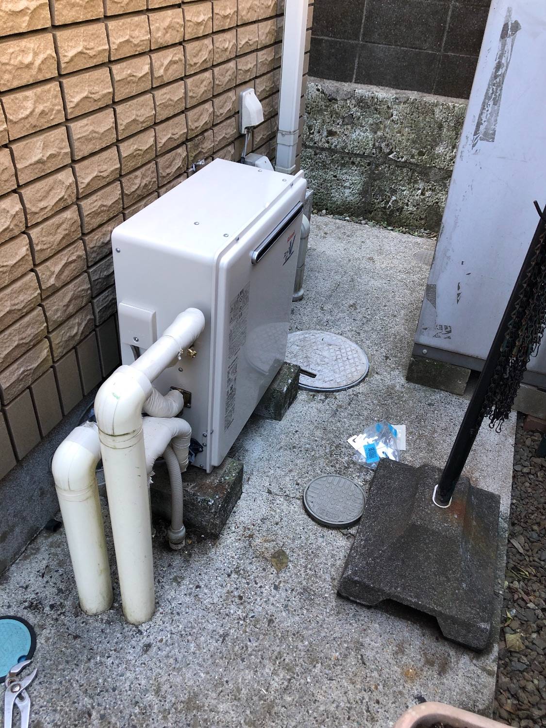 施工後 | 藤沢市周辺エリアのガス給湯器・電気温水器・エコキュート交換｜ 株式会社内藤商事