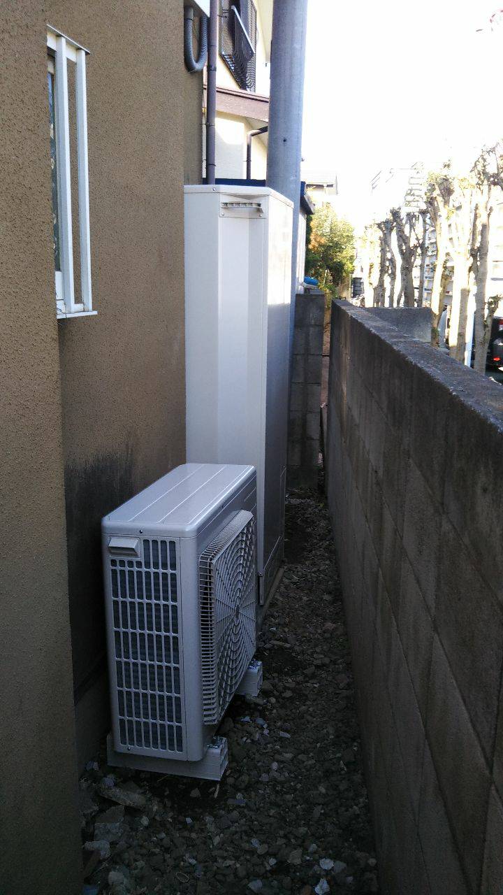 施工後 | 藤沢市周辺エリアのガス給湯器・電気温水器・エコキュート交換｜ 株式会社内藤商事