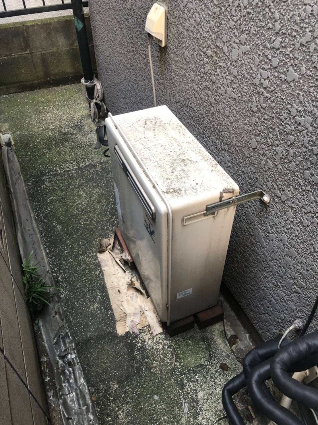 施工前 | 藤沢市周辺エリアのガス給湯器・電気温水器・エコキュート交換｜ 株式会社内藤商事