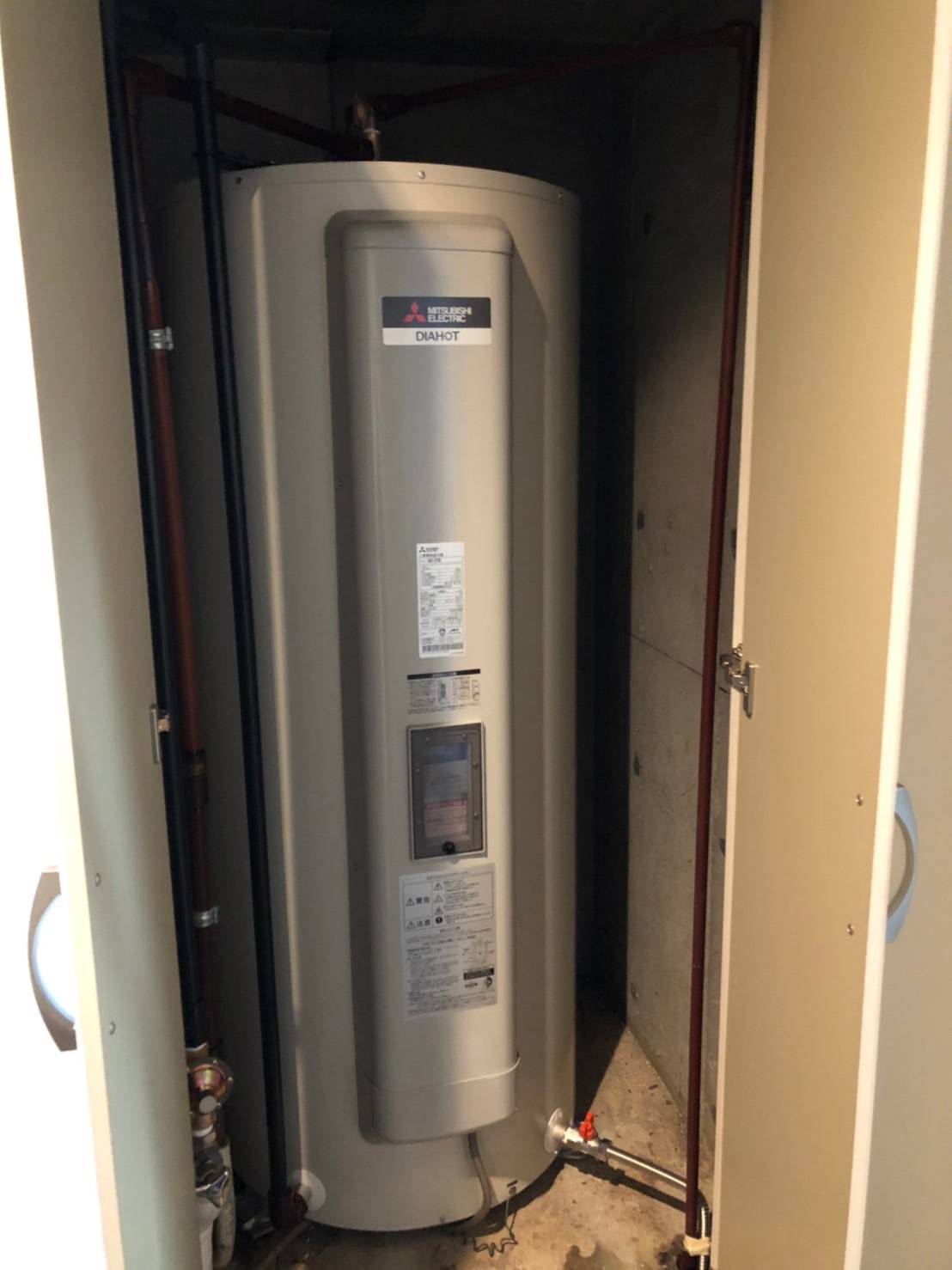 施工後 | 藤沢市周辺エリアのガス給湯器・電気温水器・エコキュート交換｜ 株式会社内藤商事