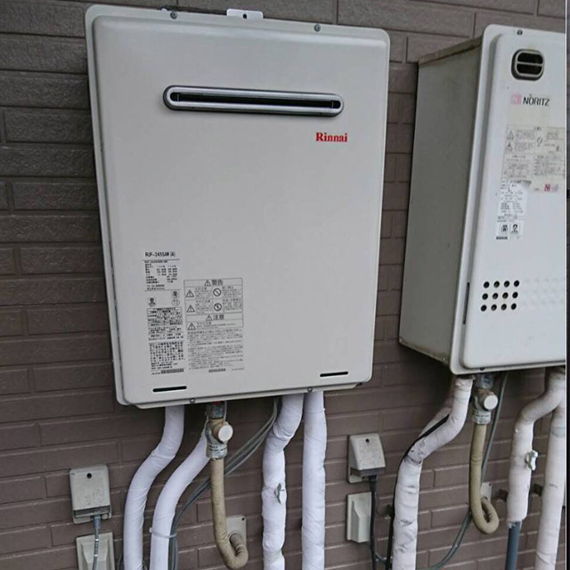 施工後 | 藤沢市周辺エリアのガス給湯器・電気温水器・エコキュート交換｜ 株式会社内藤商事