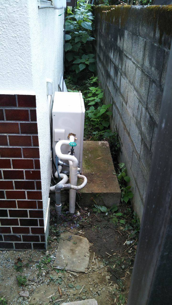施工後 | 藤沢市周辺エリアのガス給湯器・電気温水器・エコキュート交換｜ 株式会社内藤商事