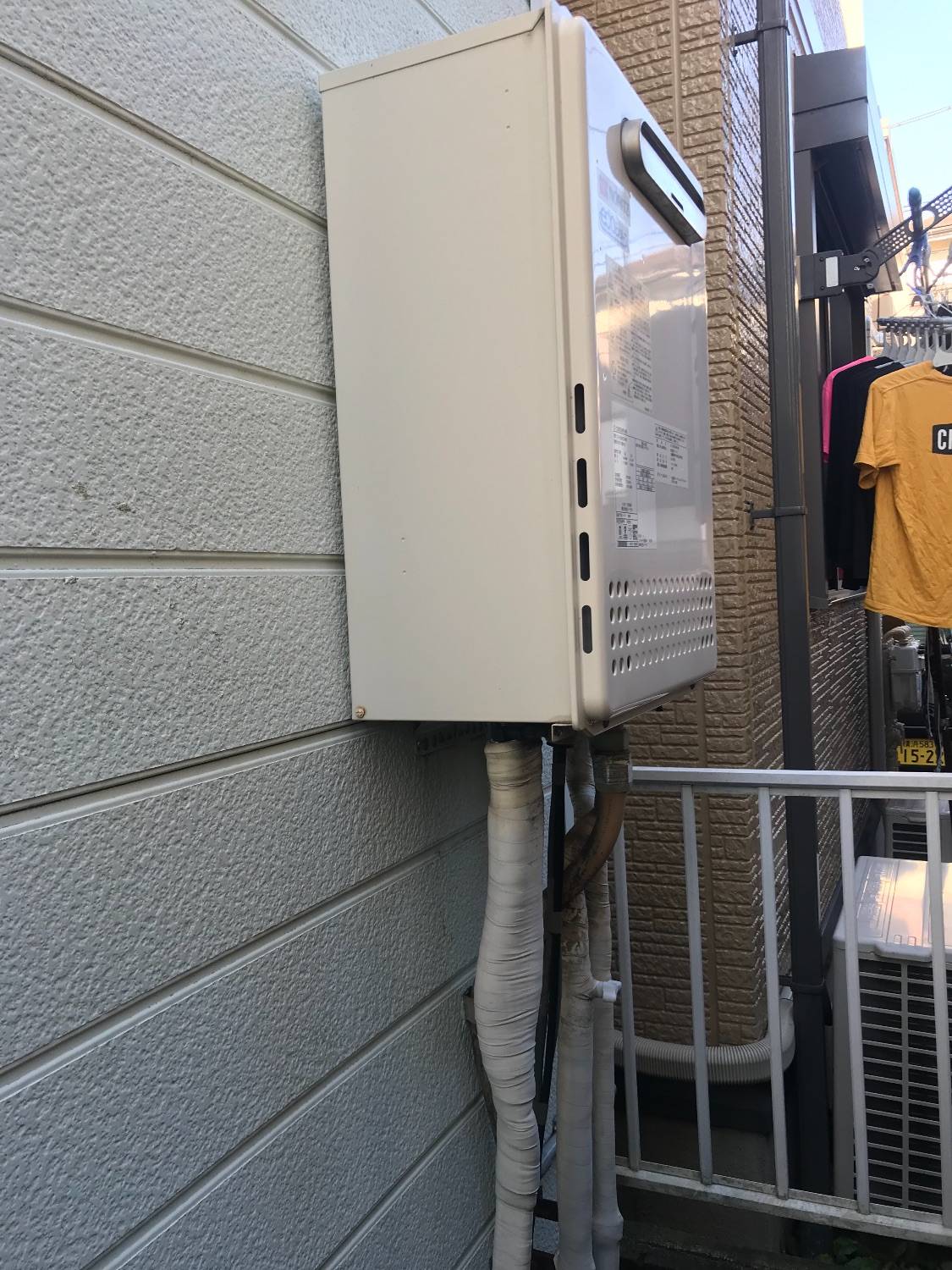 施工前 | 藤沢市周辺エリアのガス給湯器・電気温水器・エコキュート交換｜ 株式会社内藤商事