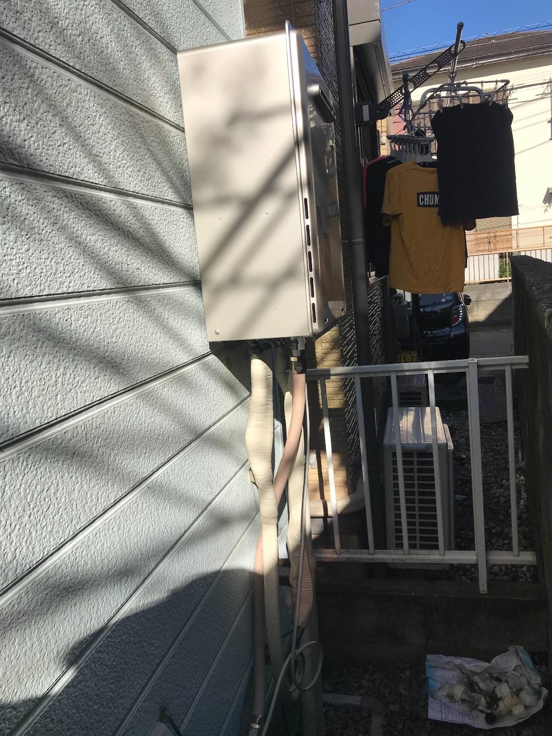 施工後 | 藤沢市周辺エリアのガス給湯器・電気温水器・エコキュート交換｜ 株式会社内藤商事