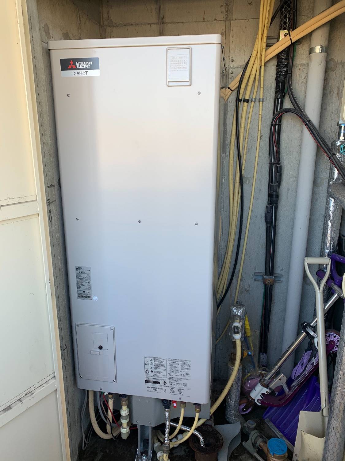 施工後 | 藤沢市周辺エリアのガス給湯器・電気温水器・エコキュート交換｜ 株式会社内藤商事