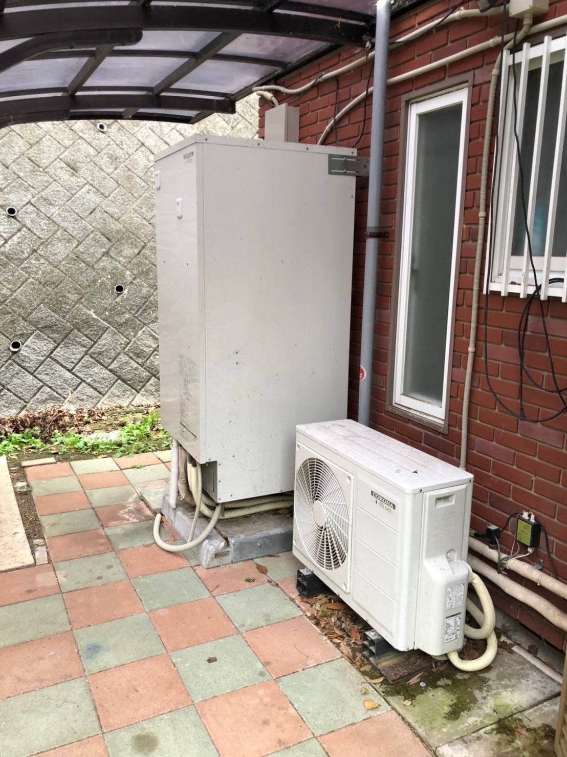 施工前 | 藤沢市周辺エリアのガス給湯器・電気温水器・エコキュート交換｜ 株式会社内藤商事