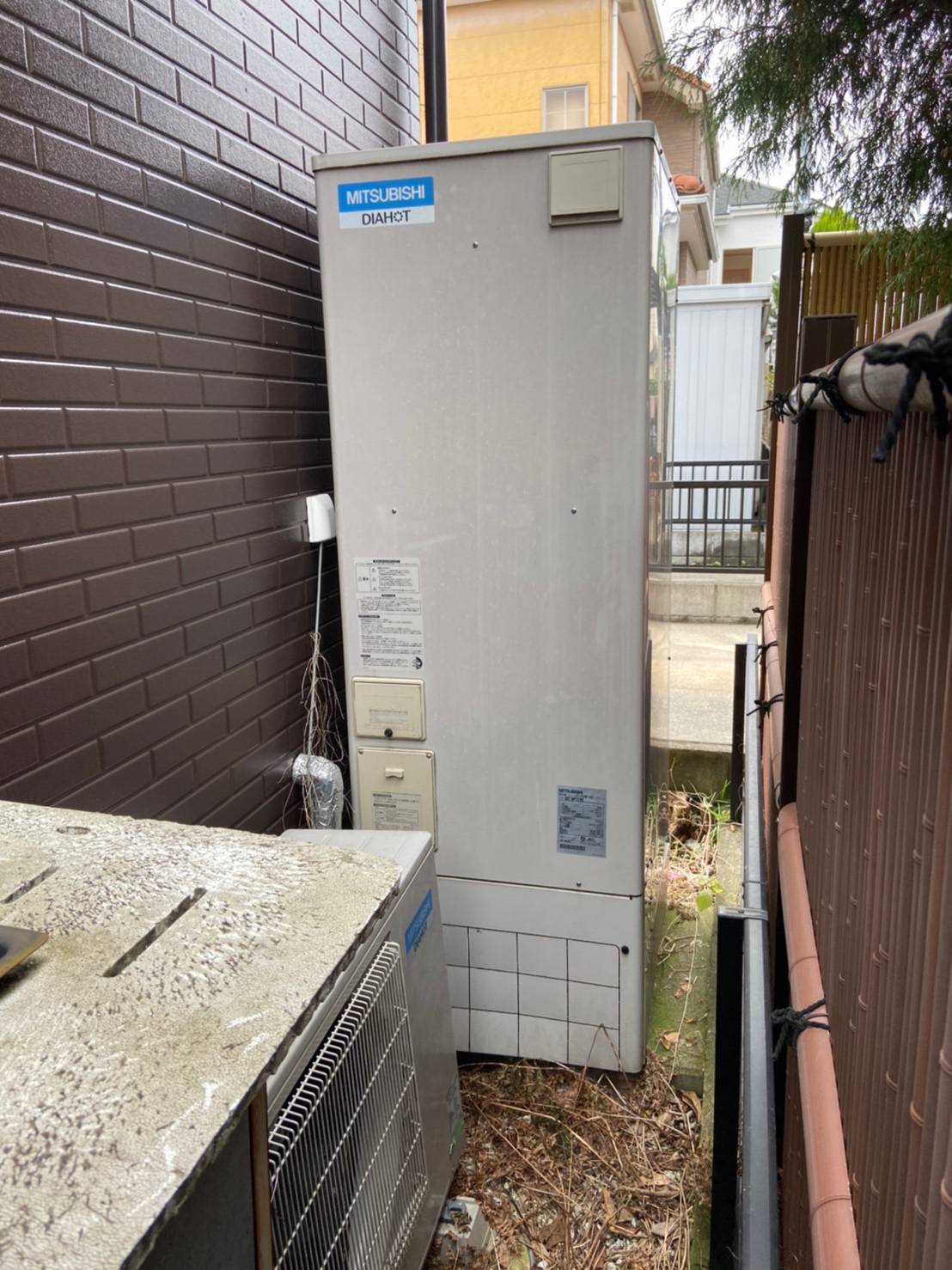 施工前 | 藤沢市周辺エリアのガス給湯器・電気温水器・エコキュート交換｜ 株式会社内藤商事