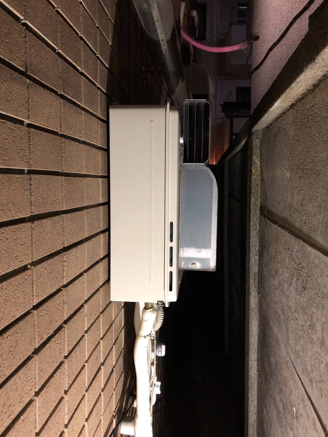 施工後 | 藤沢市周辺エリアのガス給湯器・電気温水器・エコキュート交換｜ 株式会社内藤商事