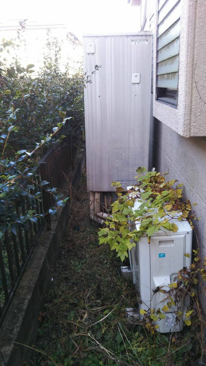 施工前 | 藤沢市周辺エリアのガス給湯器・電気温水器・エコキュート交換｜ 株式会社内藤商事