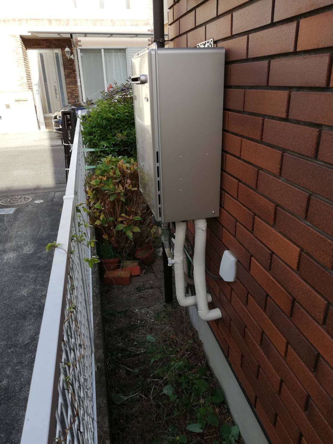 施工後 | 藤沢市周辺エリアのガス給湯器・電気温水器・エコキュート交換｜ 株式会社内藤商事