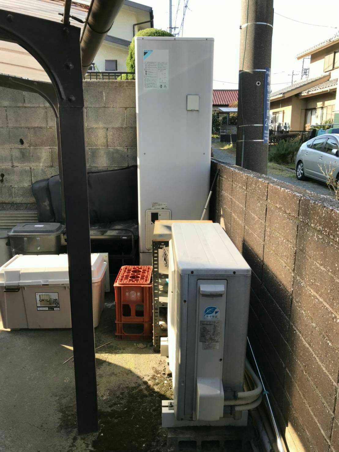 施工前 | 藤沢市周辺エリアのガス給湯器・電気温水器・エコキュート交換｜ 株式会社内藤商事