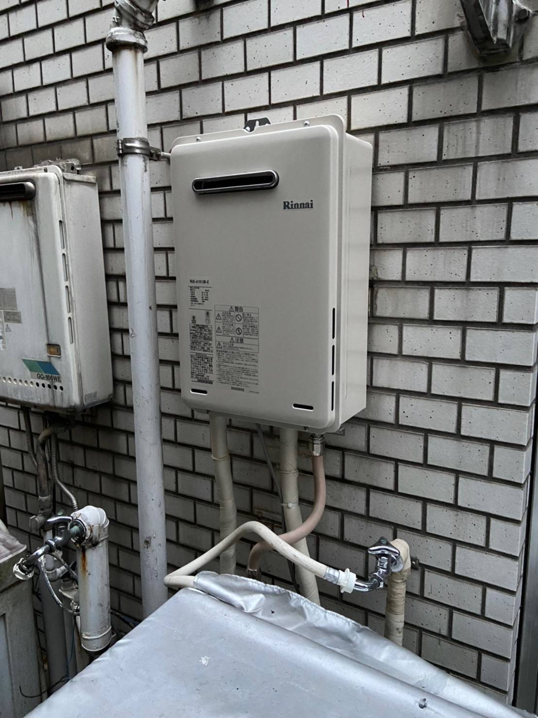 施工後 | 藤沢市周辺エリアのガス給湯器・電気温水器・エコキュート交換｜ 株式会社内藤商事