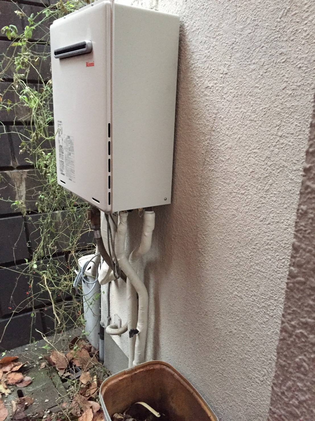 施工後 | 藤沢市周辺エリアのガス給湯器・電気温水器・エコキュート交換｜ 株式会社内藤商事