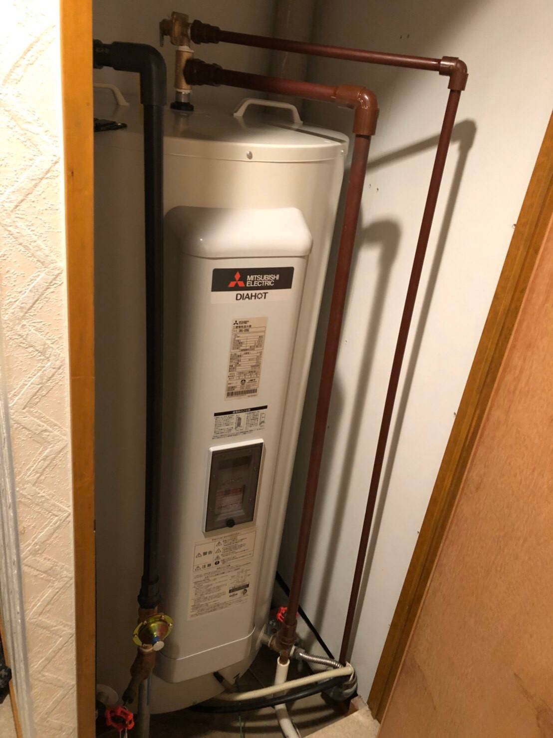 施工後 | 藤沢市周辺エリアのガス給湯器・電気温水器・エコキュート交換｜ 株式会社内藤商事