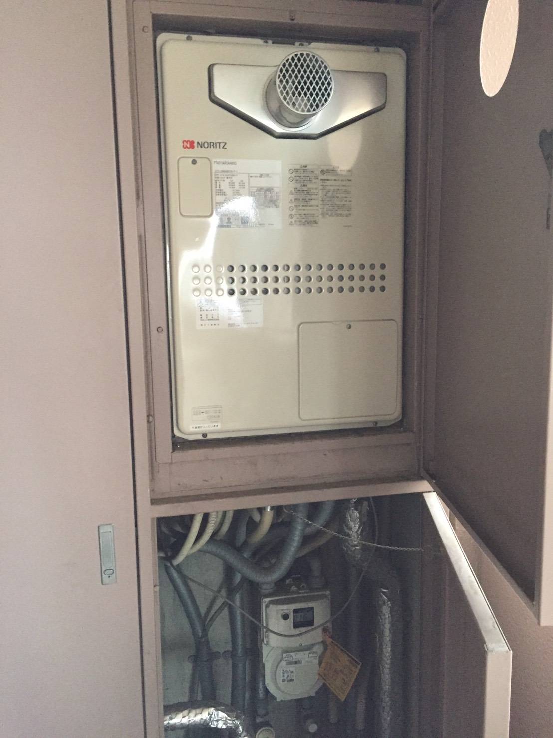 施工後 | 藤沢市周辺エリアのガス給湯器・電気温水器・エコキュート交換｜ 株式会社内藤商事