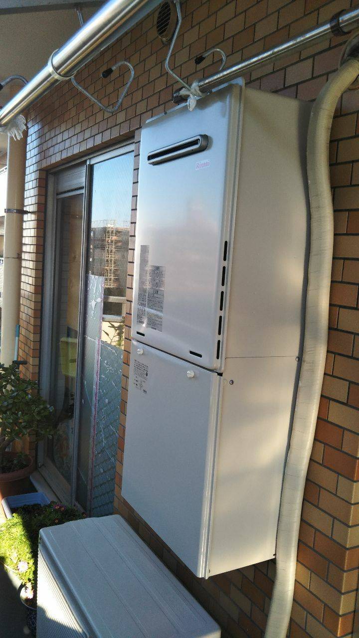 施工後 | 藤沢市周辺エリアのガス給湯器・電気温水器・エコキュート交換｜ 株式会社内藤商事