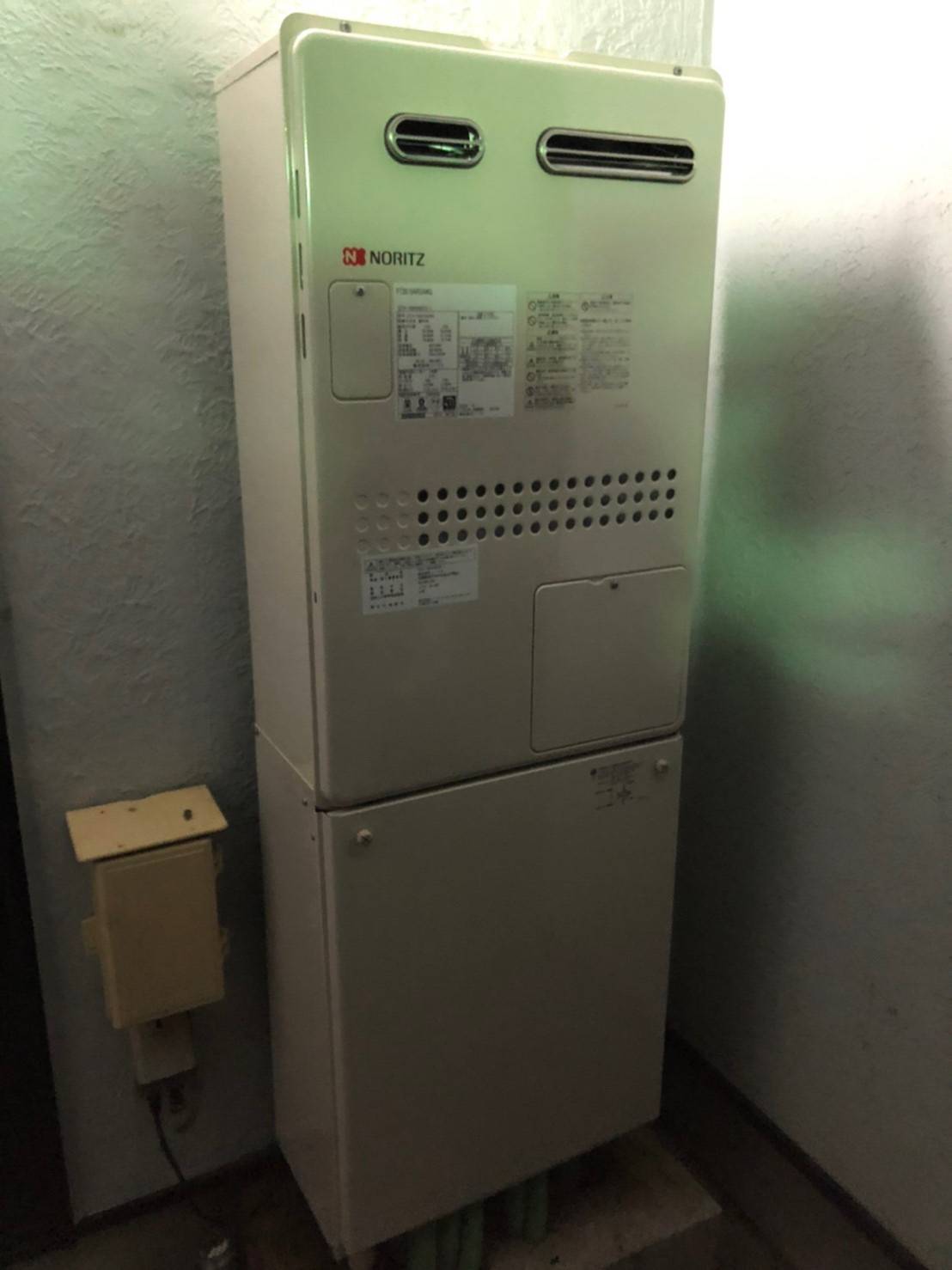 施工後 | 藤沢市周辺エリアのガス給湯器・電気温水器・エコキュート交換｜ 株式会社内藤商事