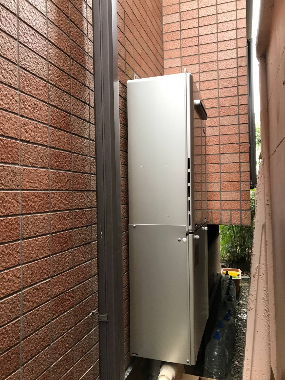 施工後 | 藤沢市周辺エリアのガス給湯器・電気温水器・エコキュート交換｜ 株式会社内藤商事