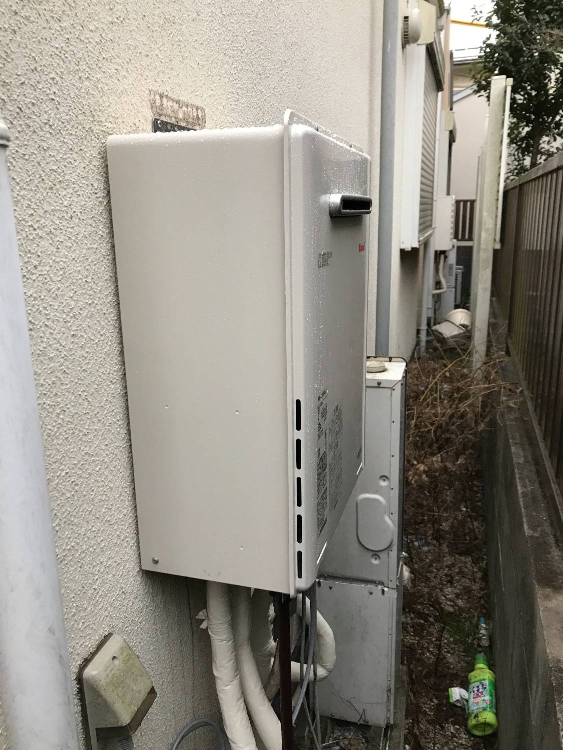 施工後 | 藤沢市周辺エリアのガス給湯器・電気温水器・エコキュート交換｜ 株式会社内藤商事