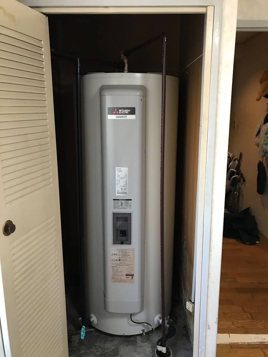 施工後 | 藤沢市周辺エリアのガス給湯器・電気温水器・エコキュート交換｜ 株式会社内藤商事