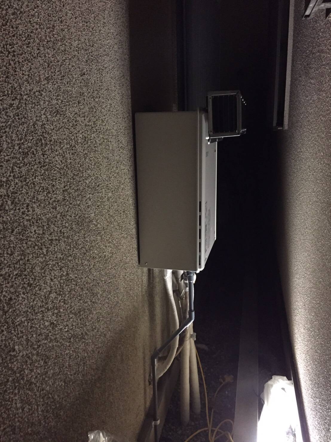 施工後 | 藤沢市周辺エリアのガス給湯器・電気温水器・エコキュート交換｜ 株式会社内藤商事