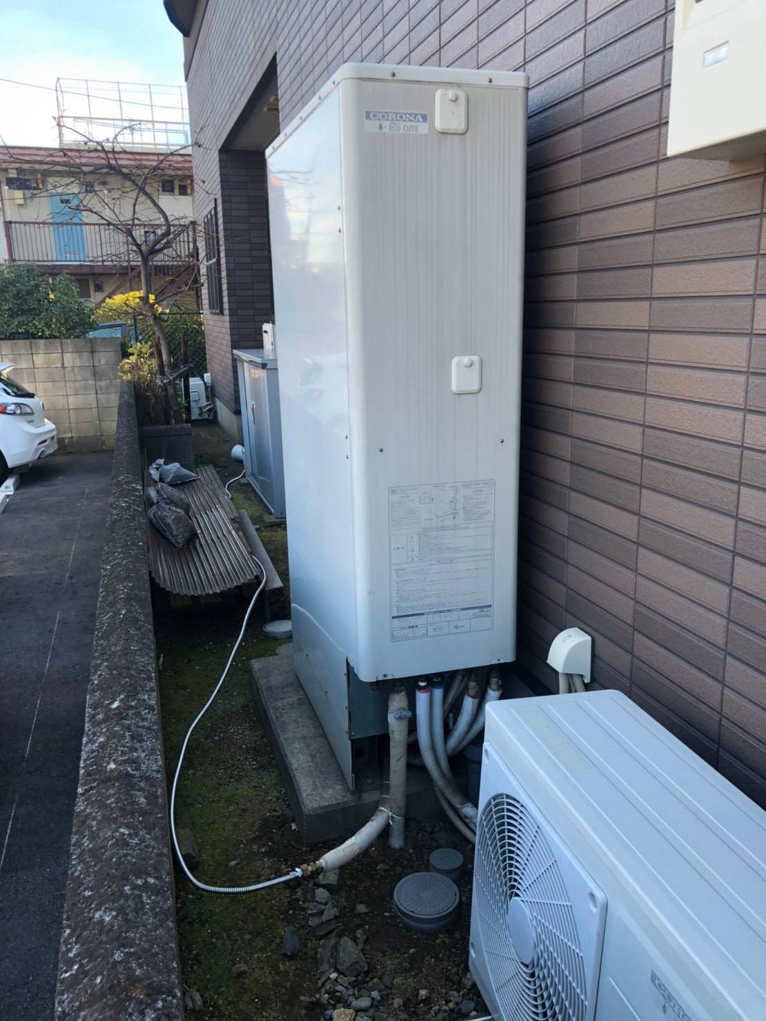 施工前 | 藤沢市周辺エリアのガス給湯器・電気温水器・エコキュート交換｜ 株式会社内藤商事